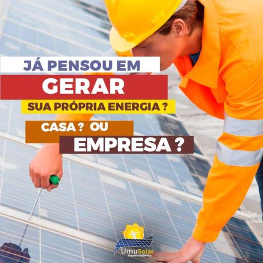 Energia Solar para Comércio por UmuSolar Engenharia Elétrica