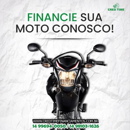 Comprar o produto de Financiamento de moto  em Financiamentos pela empresa Cred Time  em Avaré, SP por Solutudo