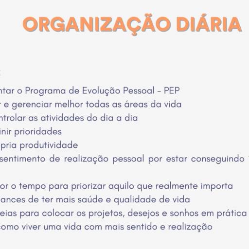 Treinamento empresarial - Organização Diária em São José dos Campos, SP por Organideia