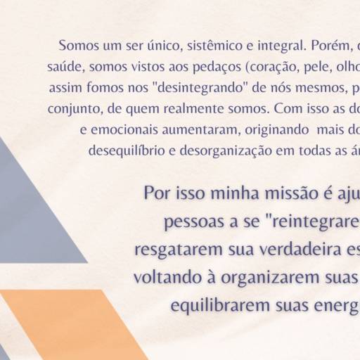 Tratamento Psicoenergy em São José dos Campos, SP por Organideia 