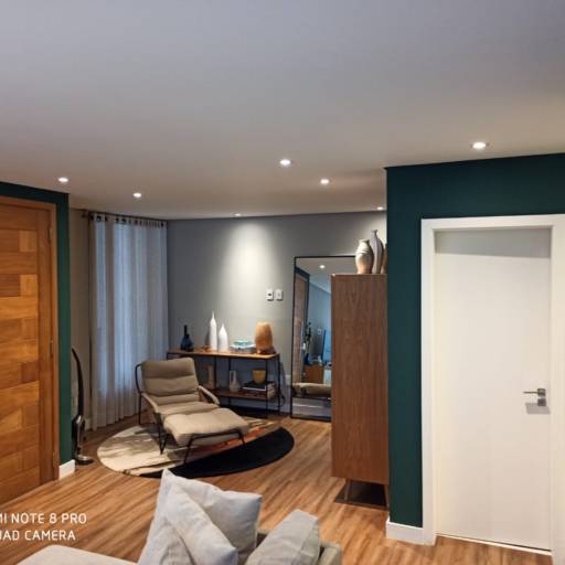 Pintura de teto e porta 