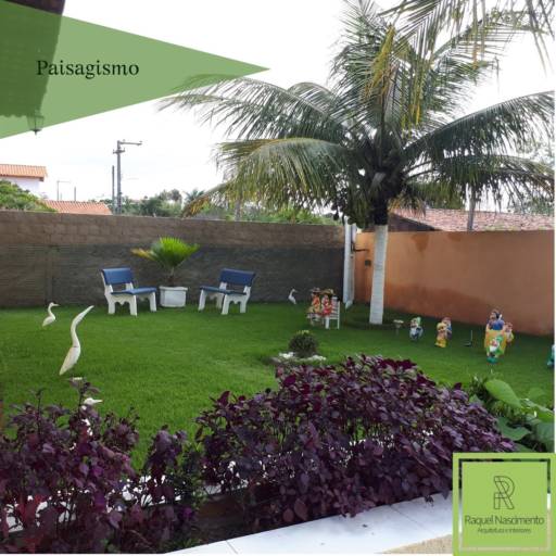 Paisagismo  por Raquel Nascimento - Arquitetura e Interiores