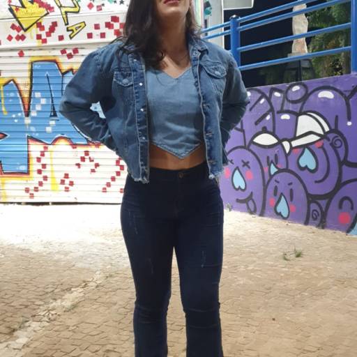 Jaqueta Jeans Feminina por Cravo e Cereja Moda Jeans