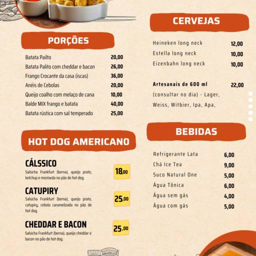 Cardápios, Panfletos Digitais