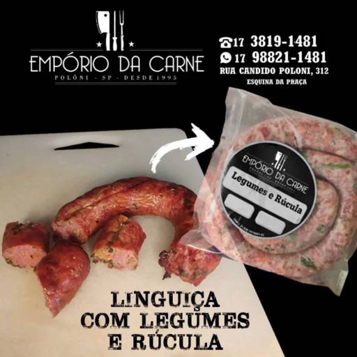 Linguiças temperadas  por Empório da Carne 