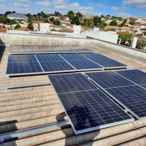 Energia Solar para Comércio por Domínio Security