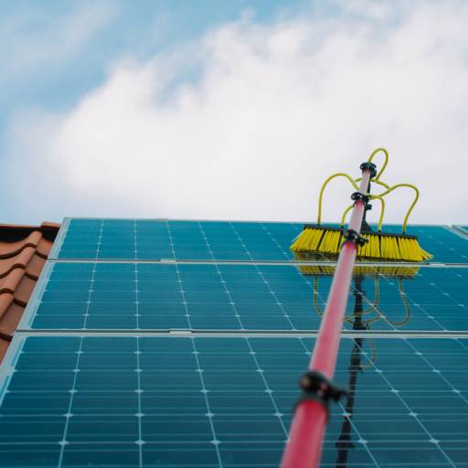 Limpeza de Placa Solar