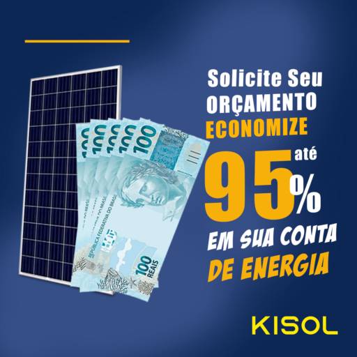 Energia Solar para Comércio por Kisol Energia Solar 