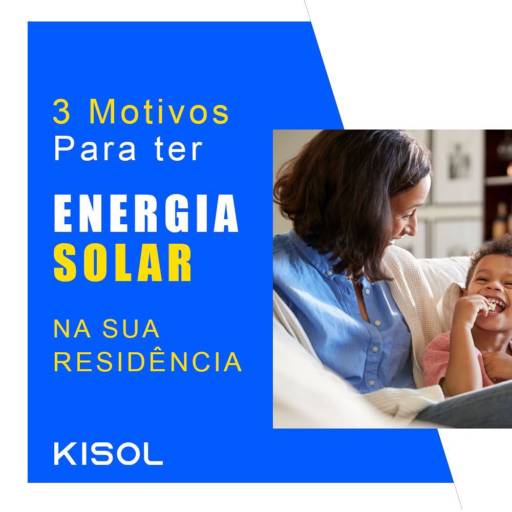 Energia Solar para Residências por Kisol Energia Solar 