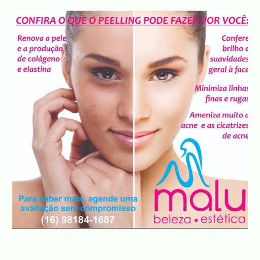 Comprar o produto de Estética Facial em Beleza, Estética e Bem Estar pela empresa Malu Beleza e Estética em São Carlos, SC por Solutudo