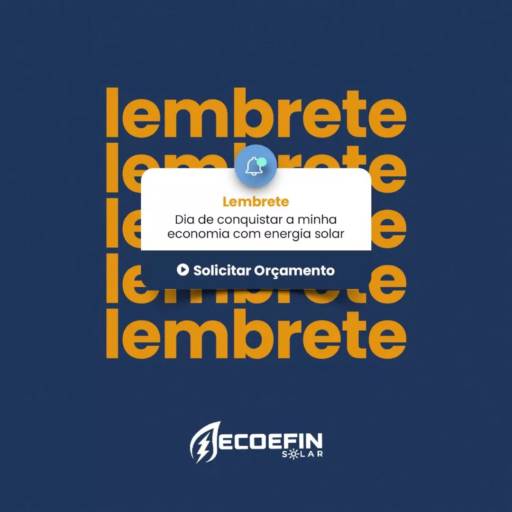 Empresa de Energia Solar por Ecoefin Igarapé Energia Solar