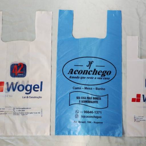 Sacolas plásticas personalizadas por Pedro Sacola - Sacolas personalizadas