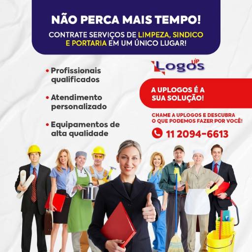 Limpeza e conservação por Logos Segurança