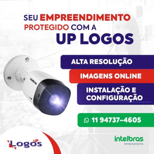 Câmera de segurança  por Logos Segurança