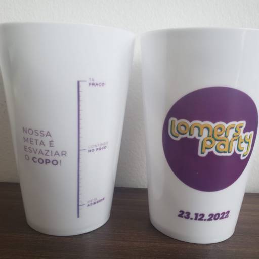 Copos personalizados por Ateliê Karina Personalizados