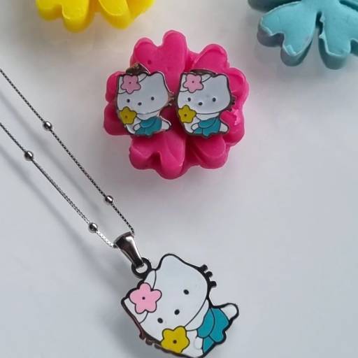  Revendedora Brinco e colar infantil