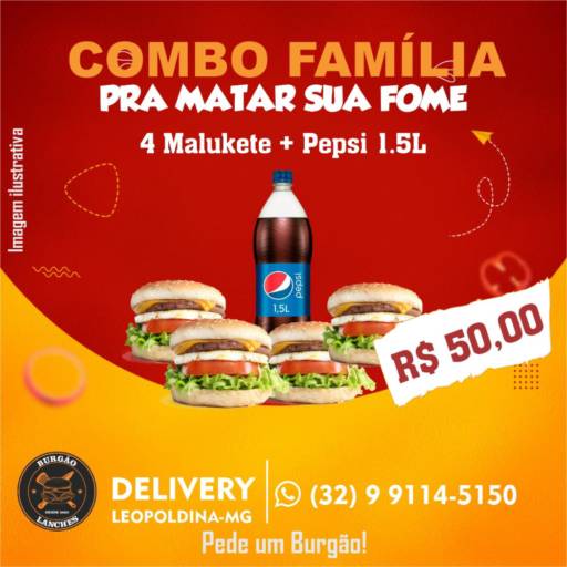 Peça já o seu!!! por Burgão Lanches