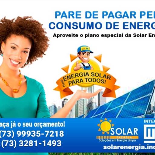 Comprar o produto de Usina Solar em Energia Solar pela empresa Solar Energia  em Eunápolis, BA por Solutudo