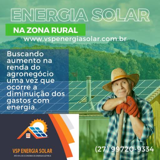 Comprar o produto de Energia Solar para Agronegócio em Energia Solar pela empresa VSP Energia Solar em Marechal Floriano, ES por Solutudo