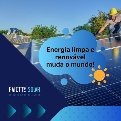 Energia Solar para Comércio por Faiette Solar