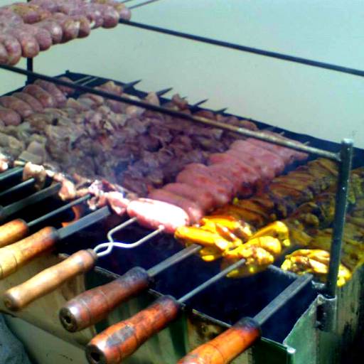 Churrasqueiro para festa de criança