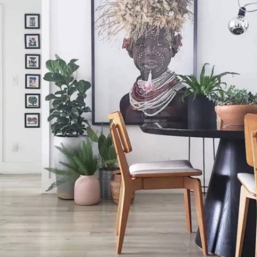 Cadeira encosto palhinha por Trapiche Carioca