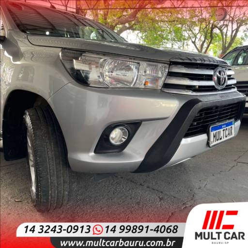 HILUX CAMINHONETE 2.7 16V 4P SRV FLEX CABINE DUPLA AUTOMÁTICO em Bauru por Mult Car Bauru