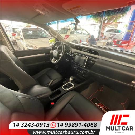 HILUX CAMINHONETE 2.7 16V 4P SRV FLEX CABINE DUPLA AUTOMÁTICO em Bauru por Mult Car Bauru