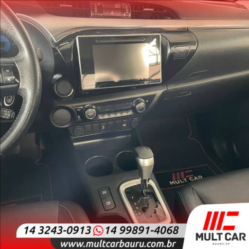 HILUX CAMINHONETE 2.7 16V 4P SRV FLEX CABINE DUPLA AUTOMÁTICO em Bauru por Mult Car Bauru