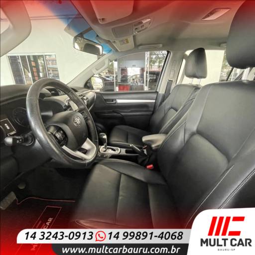 HILUX CAMINHONETE 2.7 16V 4P SRV FLEX CABINE DUPLA AUTOMÁTICO em Bauru por Mult Car Bauru
