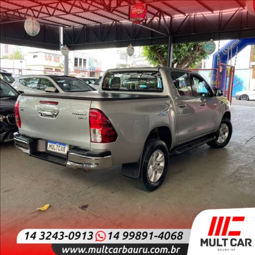 HILUX CAMINHONETE 2.7 16V 4P SRV FLEX CABINE DUPLA AUTOMÁTICO em Bauru por Mult Car Bauru