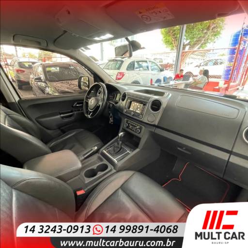 AMAROK 2.0 16V CABINE DUPLA HIGHLINE 4X4 TURBO INTERCOOLER AUTOMÁTICO em Bauru por Mult Car Bauru