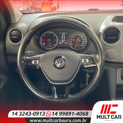 AMAROK 2.0 16V CABINE DUPLA HIGHLINE 4X4 TURBO INTERCOOLER AUTOMÁTICO em Bauru por Mult Car Bauru