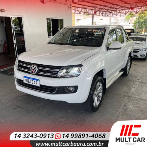 AMAROK 2.0 16V CABINE DUPLA HIGHLINE 4X4 TURBO INTERCOOLER AUTOMÁTICO em Bauru por Mult Car Bauru
