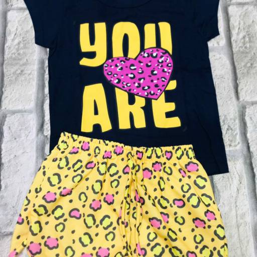 Conjunto modinha para meninas por Influência Kids - Moda Infantil