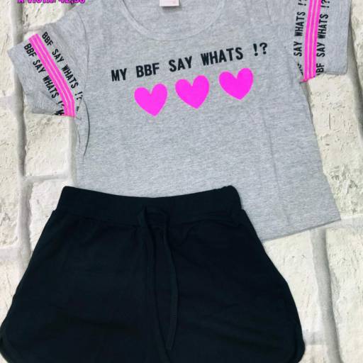 Conjunto Cropped feminino por Influência Kids - Moda Infantil