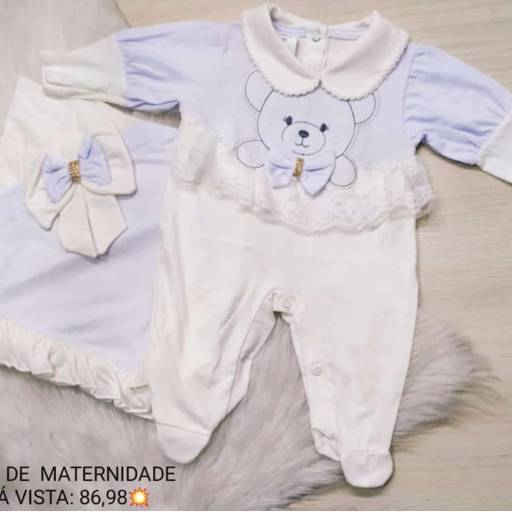 Saída de maternidade feminina por Influência Kids - Moda Infantil