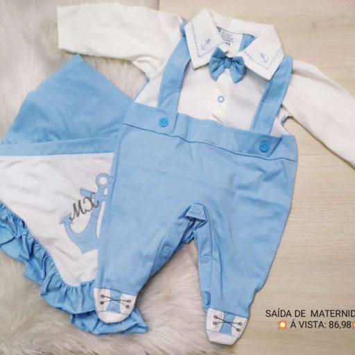 Saída de maternidade masculina por Influência Kids - Moda Infantil