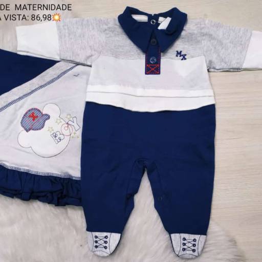 Saída de maternidade masculina por Influência Kids - Moda Infantil
