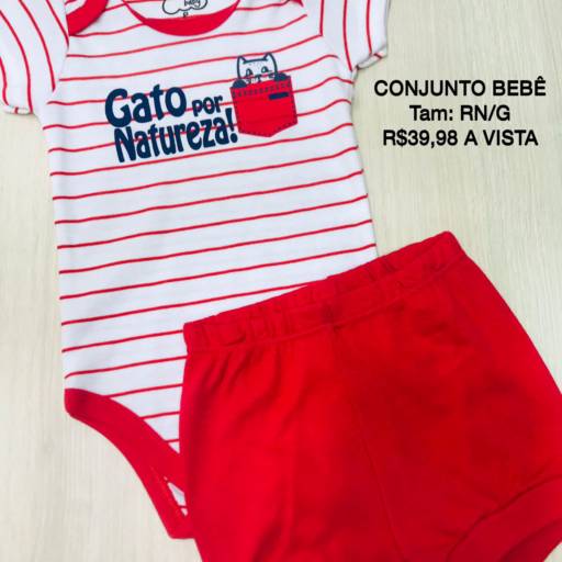 Conjunto Bebê masculino por Influência Kids - Moda Infantil