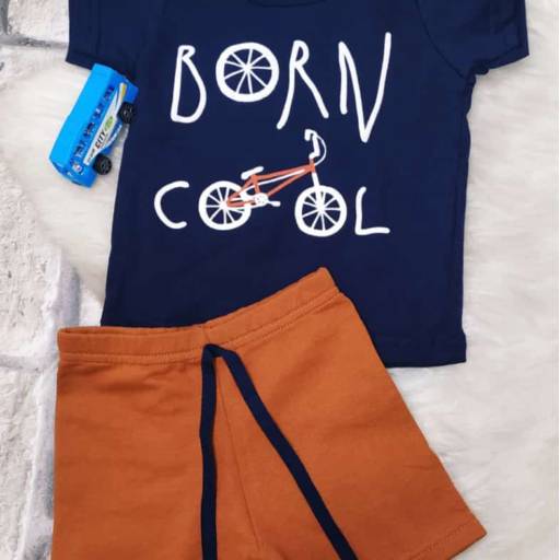 Conjunto para bebê masculino por Influência Kids - Moda Infantil