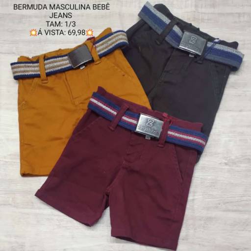 Bermuda para menino por Influência Kids - Moda Infantil