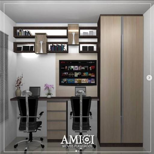 Escritórios por Amici Móveis Planejados