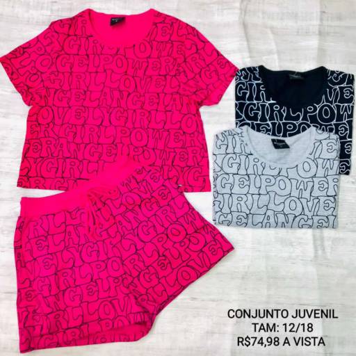 Conjunto Juvenil por Influência Kids - Moda Infantil