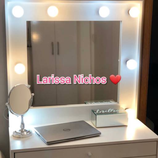 Penteadeira Camarim 2 gaveta Larissa Nichos em Bauru, SP por Móveis Fábrica de Sonhos Bauru