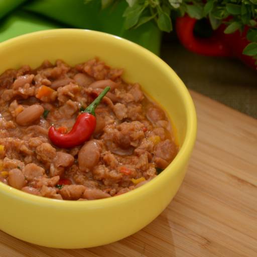 Chilli vegetariano por Leveat - Comidas saudáveis e ultrassaborosas