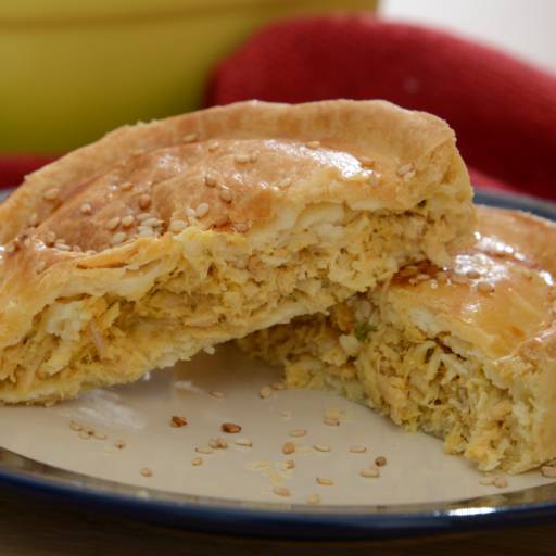Torta de frango com catupiry por Leveat - Comidas saudáveis e ultrassaborosas