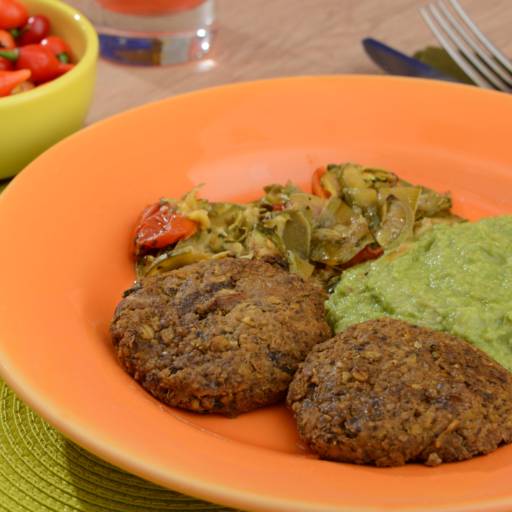  Hamburguer de cogumelos por Leveat - Comidas saudáveis e ultrassaborosas