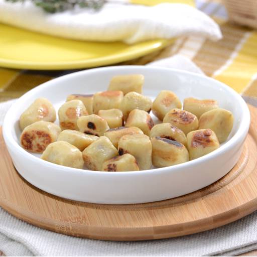 Nhoque de batata doce sem molho por Leveat - Comidas saudáveis e ultrassaborosas