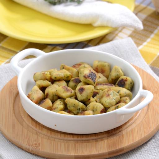 Nhoque de mandioquinha com espinafre por Leveat - Comidas saudáveis e ultrassaborosas